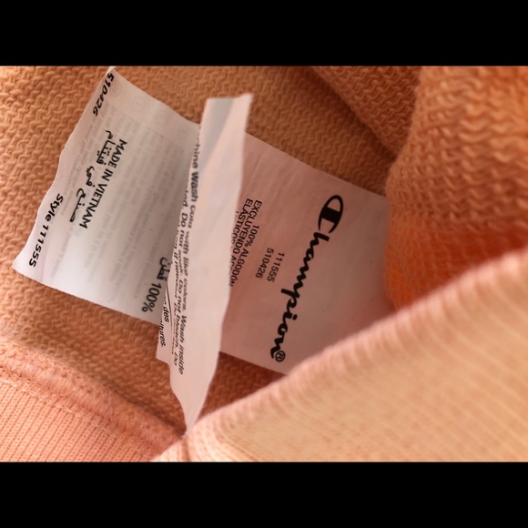 Champion Reverse Weave Script Logo Hoodie S - Picture 12 of 13